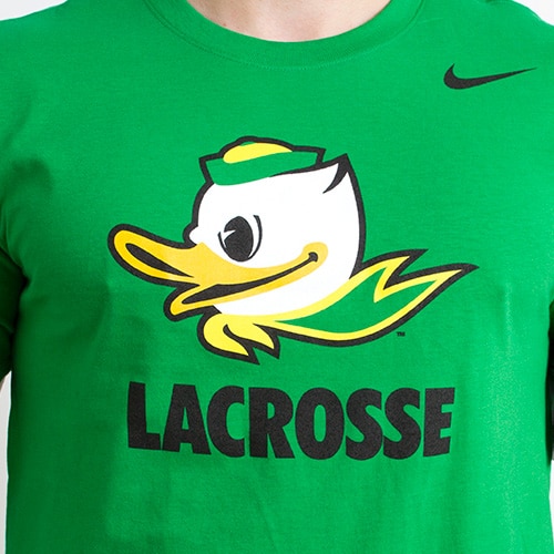 Fighting Duck, Lacrosse, Nike, T-Shirt